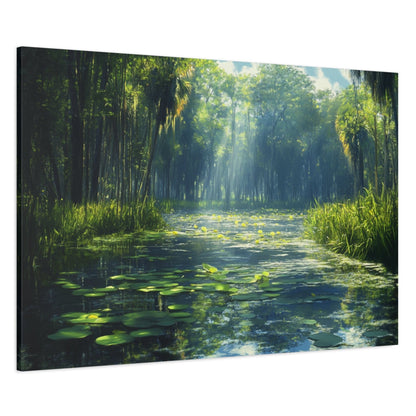 The Light Of The Everglades Canvas Art