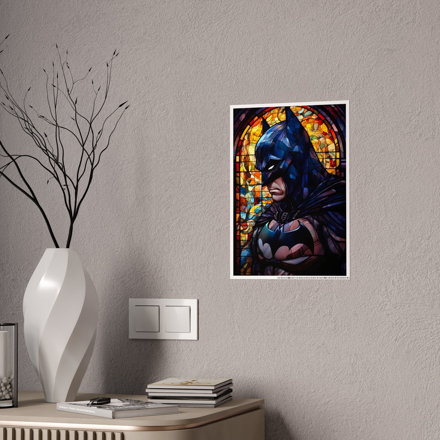 In The Bat We Trust Glossy Art Print