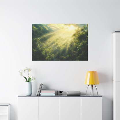 Rainforest Dawn - Canvas