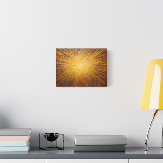 Abstract Sunrays Creativity Art - Canvas