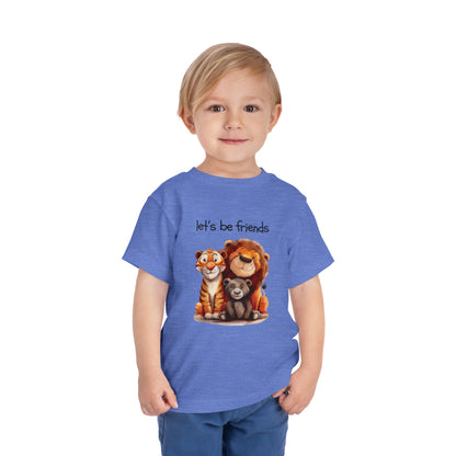 Let's Be Friends Toddler Cotton Tee