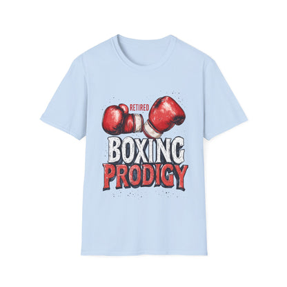 Retired Boxing Prodigy, Unisex Softstyle T-Shirt