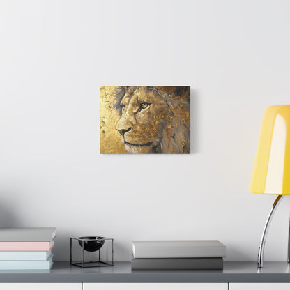 Gold Leaf Lion - Canvas
