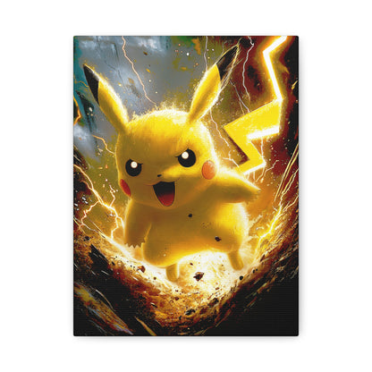Lightning Mouse Thunderbolt Art - Canvas