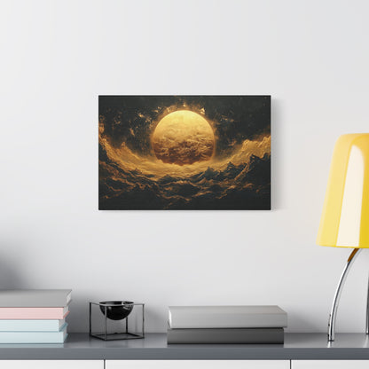 Gold Leaf Celestial View - Canvas