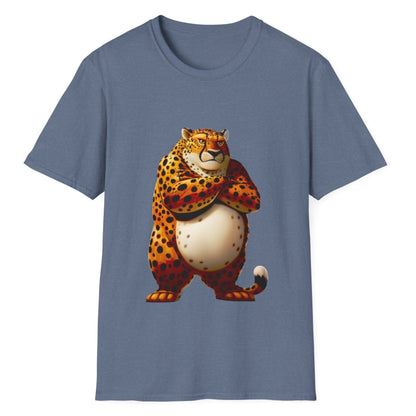 Fat Cheetah, Unisex Softstyle T-Shirt