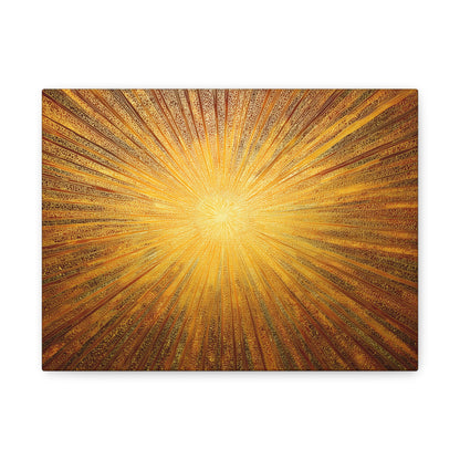 Abstract Sunrays Creativity Art - Canvas