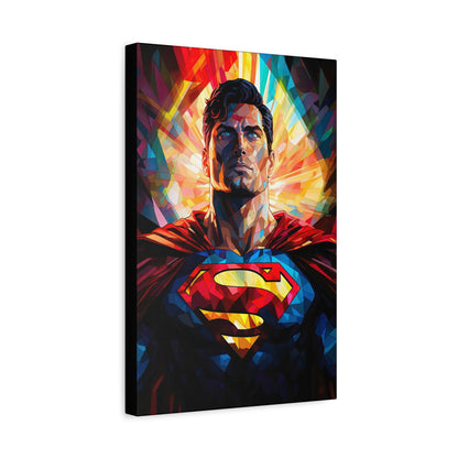 Earth's Adopted Krypton Son Canvas