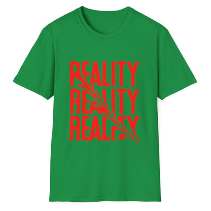 Reality Trippy Novelty Unisex Softstyle T-Shirt