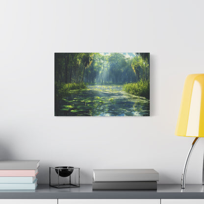 The Light Of The Everglades Canvas Art