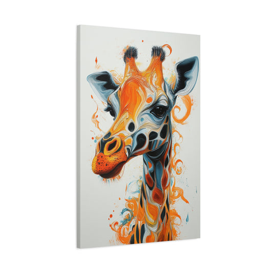 Giraffe Creativity - Canvas