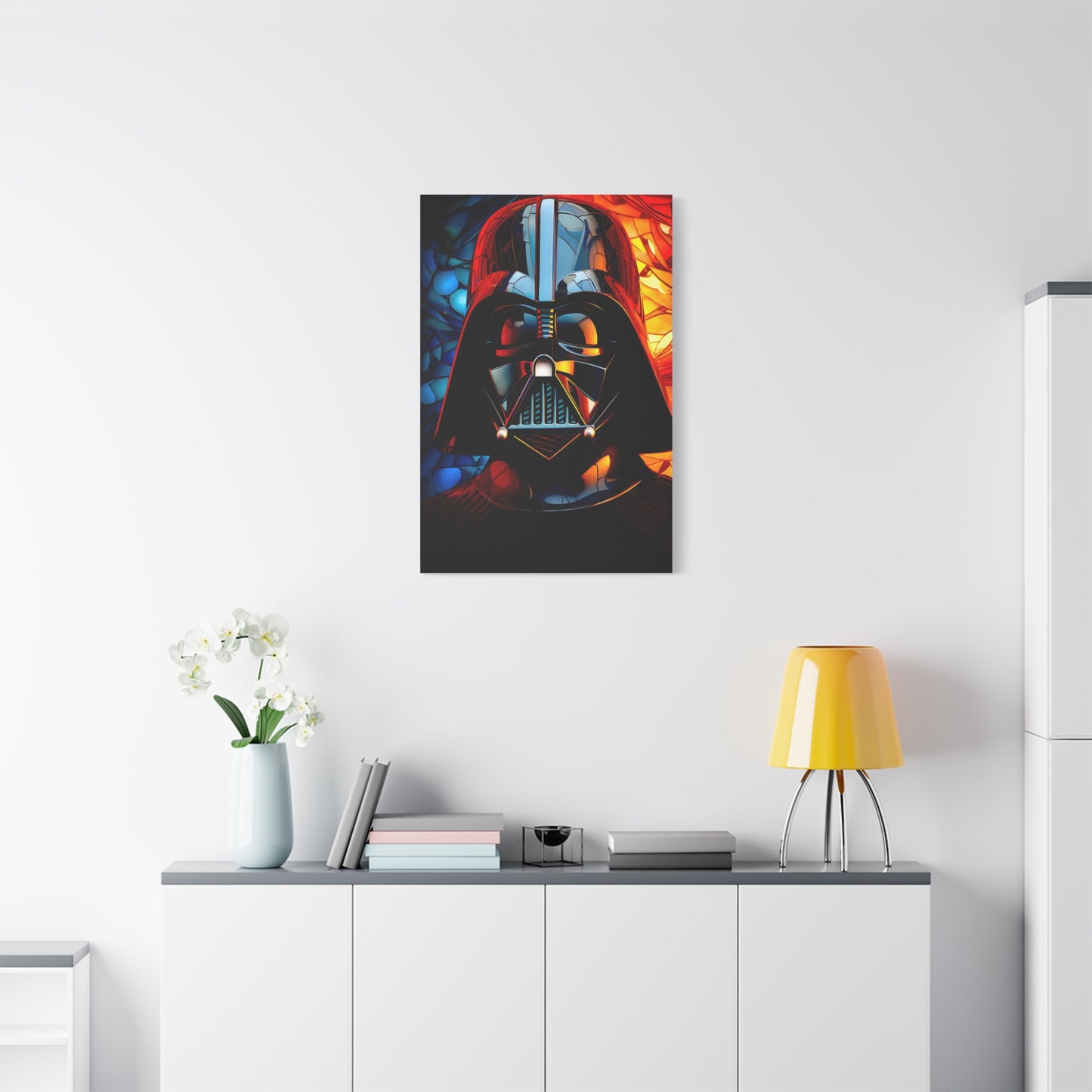 Vader's Inner Battle Of Light And Dark Canvas