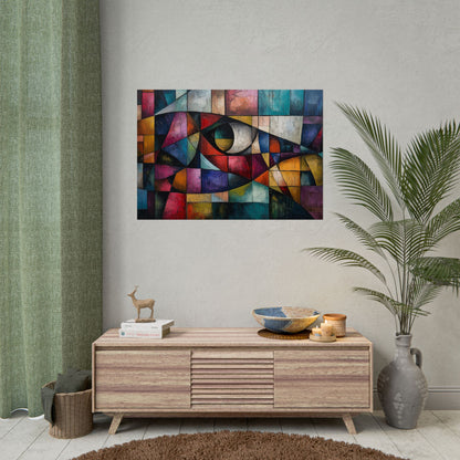 More Than Meets The Eye Abstract Art - Premium Art Print