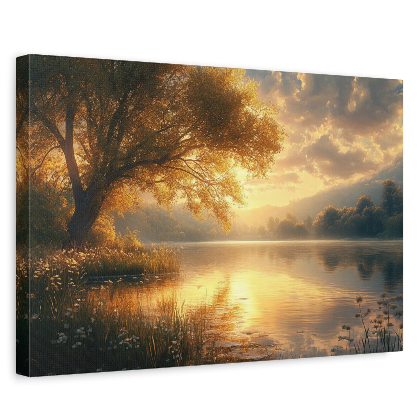 Waterside Tranquility Canvas Art