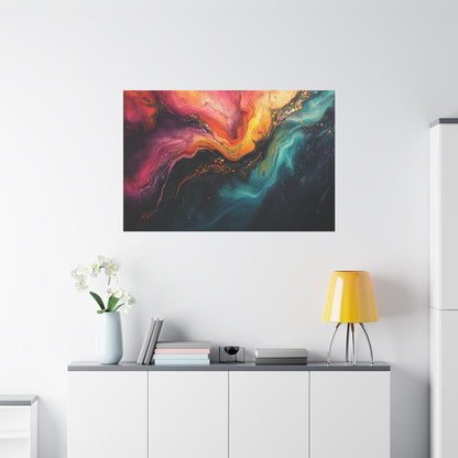 Galactic Sandscape - Canvas