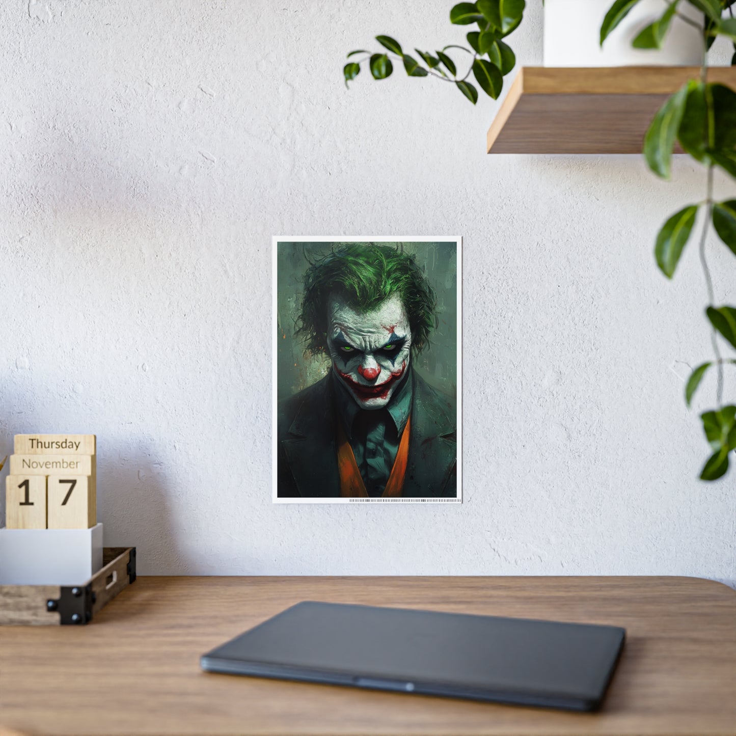 Why So Serious High-Gloss Art Print