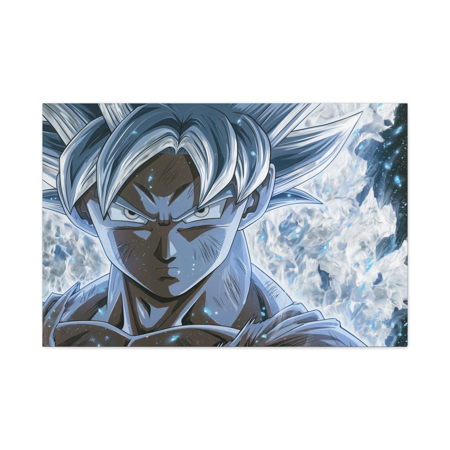 Ultra Instinct Goku Canvas Art - Dragon Ball Wall Decor - DBS Canvas Art