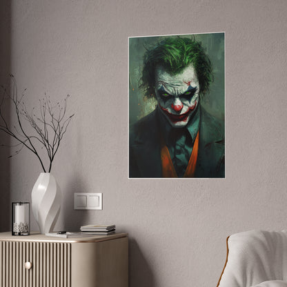 Why So Serious High-Gloss Art Print