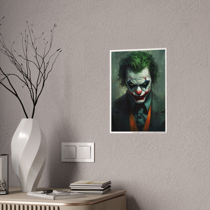 Why So Serious High-Gloss Art Print