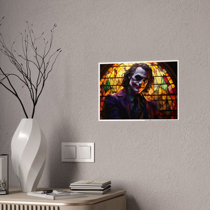 He Who Worships Laughter Glossy Art Print