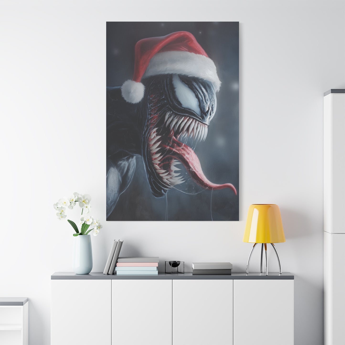 Holiday Venom Symbiote - Canvas