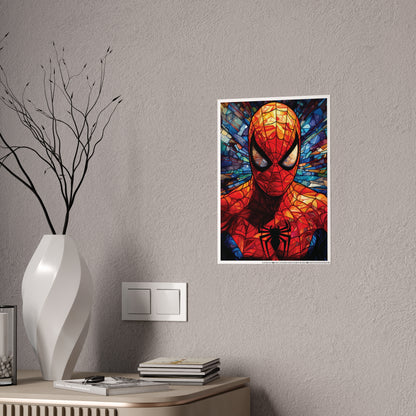 Mosaic Spidey Glossy Art Print