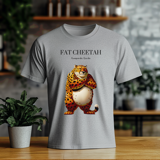 Fat Cheetah Guepardo Gordo, Unisex Softstyle T-Shirt