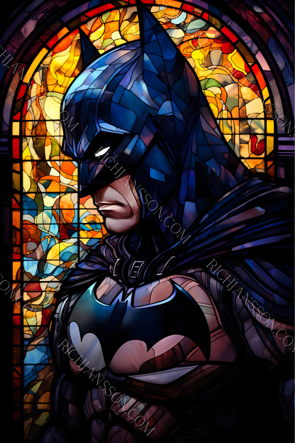 In The Bat We Trust Glossy Art Print