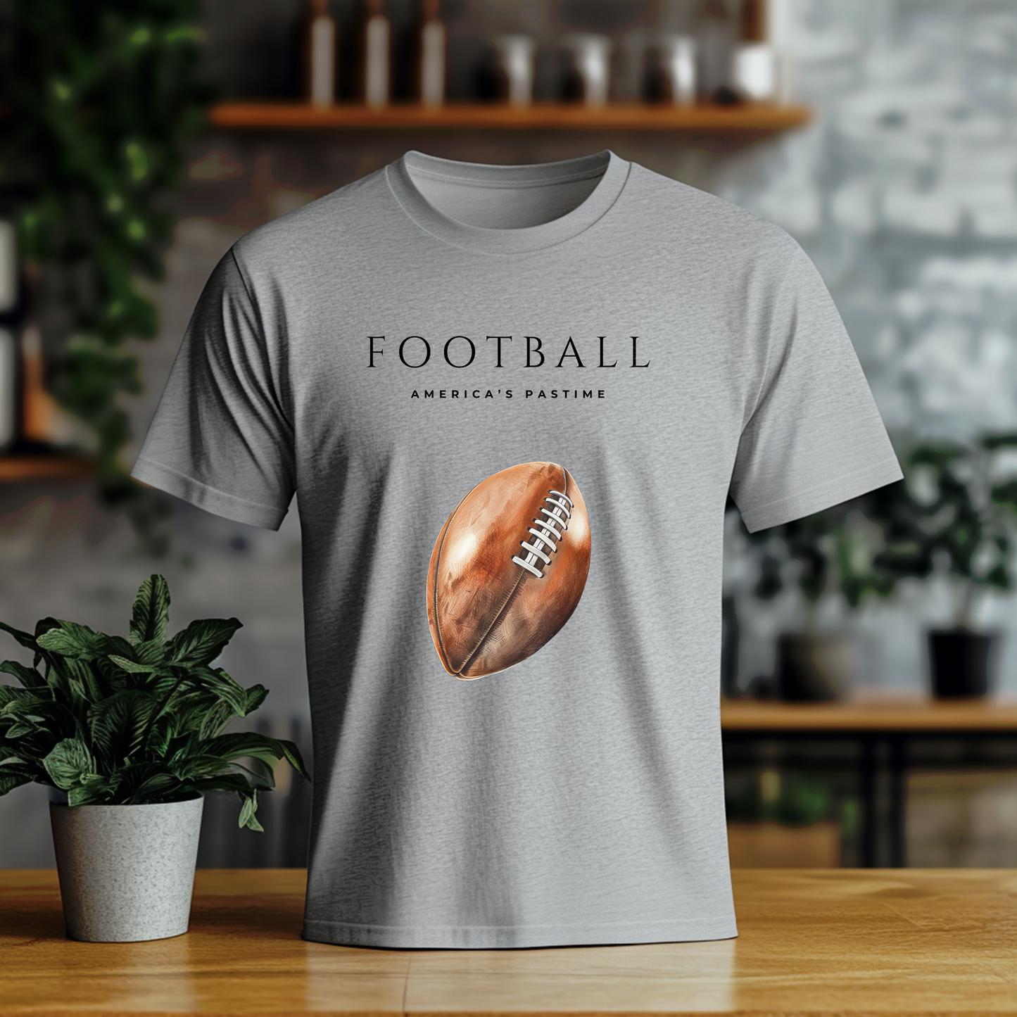 Football, America's Pastime, Softstyle Unisex T-Shirt