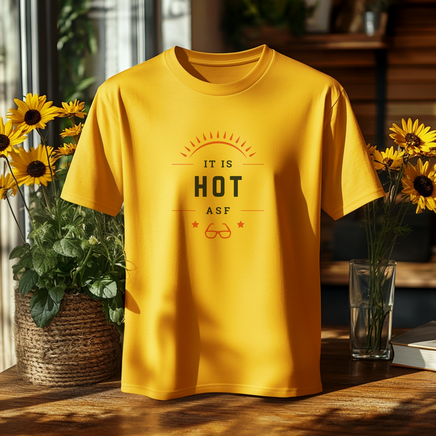 It Is Hot As F, Unisex Softstyle T-Shirt