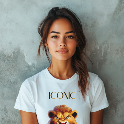 Iconic Lion, Unisex Softstyle T-Shirt