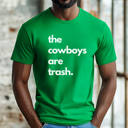 The Cowboys Are Trash, Smack Talk Unisex Multicolor Softstyle T-Shirt