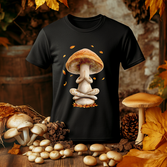 Mushroom Tranquility, Unisex Softstyle T-Shirt