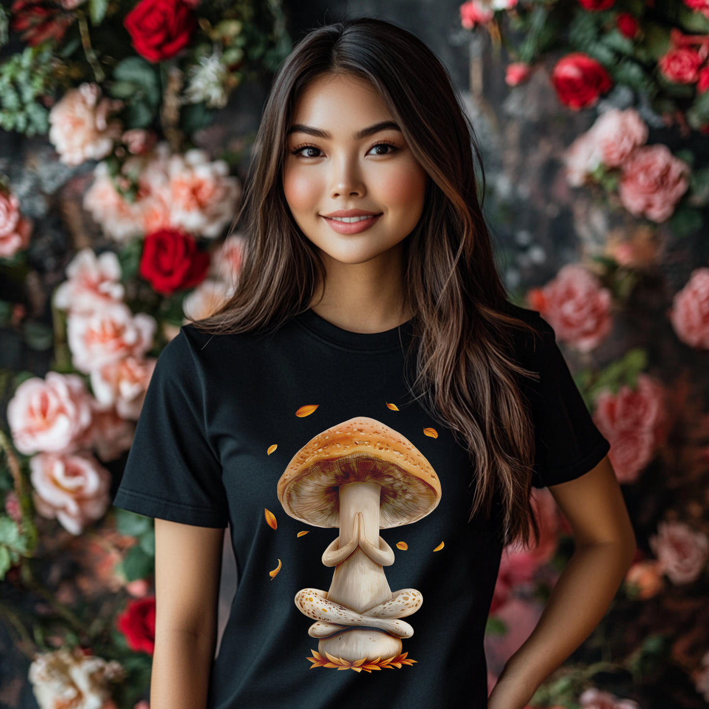 Mushroom Tranquility, Unisex Softstyle T-Shirt