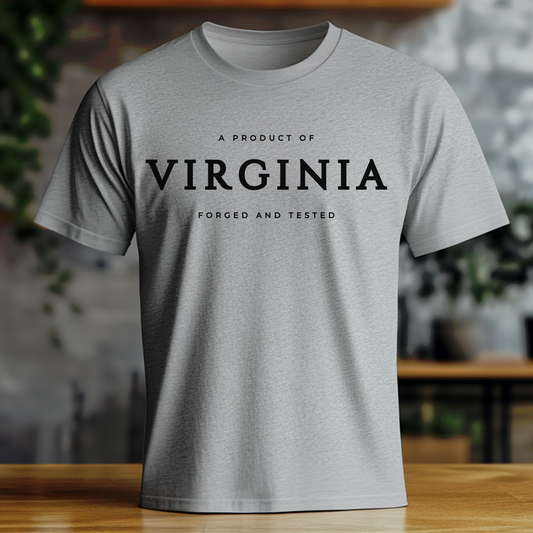 A Product of Virginia, Unisex Softstyle T-Shirt